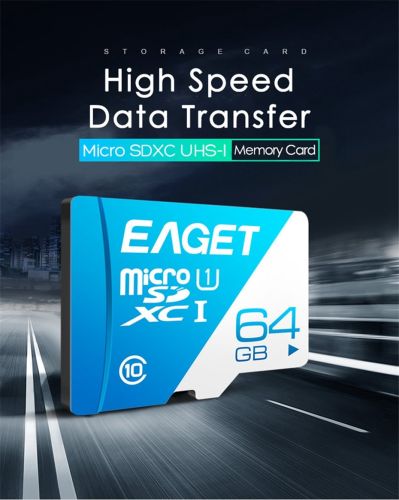 EAGET T1 Micro SD Card 64GB 32GB 16GB Memory Card 128GB TF Card Class10