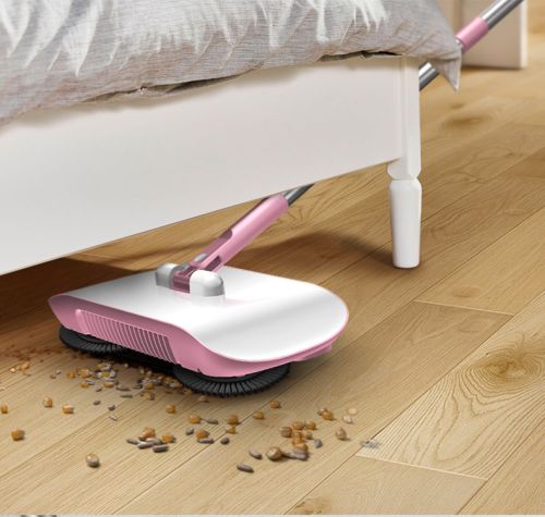 Hand Push Sweeper Household Broom Dustpan Mop Floor  Machine Gift Mop Sweeper