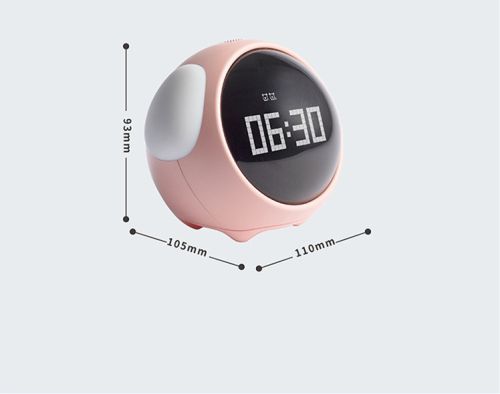 Alarm-Clock Wake-Up-Light Pixel Expression Home-Decoration Digital Electronic