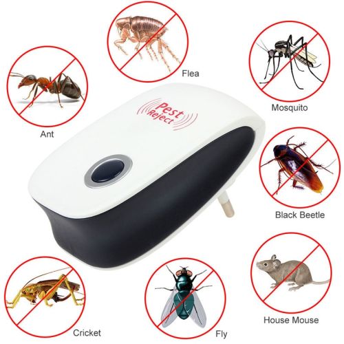 Electronic Ultrasonic Rechargeble Anti Mosquito  Pest Reject Mouse Repellent 1 Piece