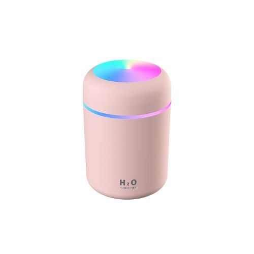 Cool Mist Humidifier, 300ml Mini Portable With Multicolor LED Night Light