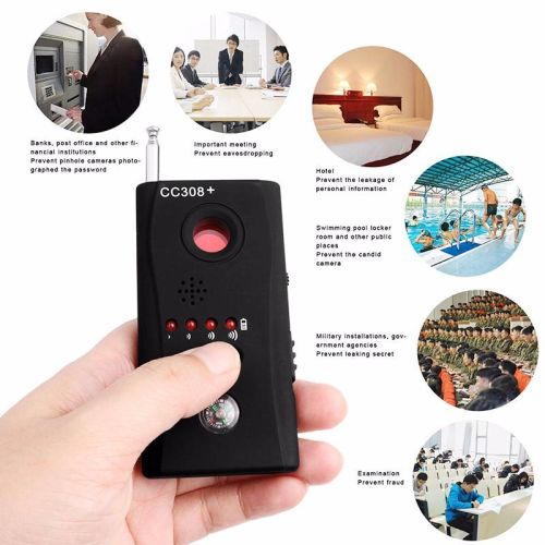 1 PCS Full Range Wireless Signal Detector Anti Spy Camera WIFI GSM RF Terminal