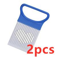 Vegetable Holder Cutting Aid Guide 2 Pieces