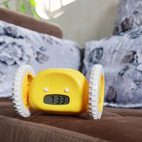 LED Running Alarm Clock Mobile Game For Kids Night Light Nixie Clock Desk