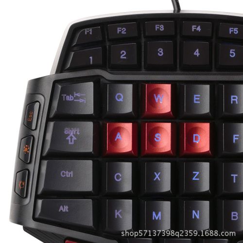 Professional singlehand lolgame electronic competition keyboard palm dota mobile