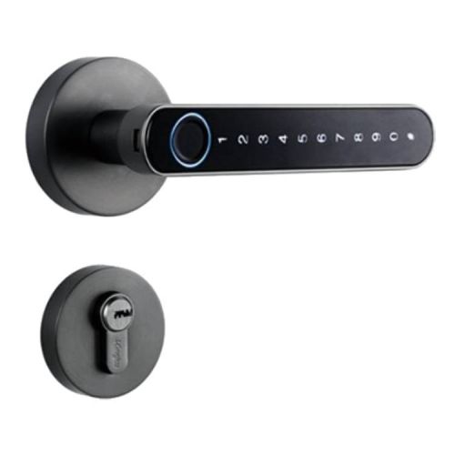 The Smart Door Lock Opens At A Touch