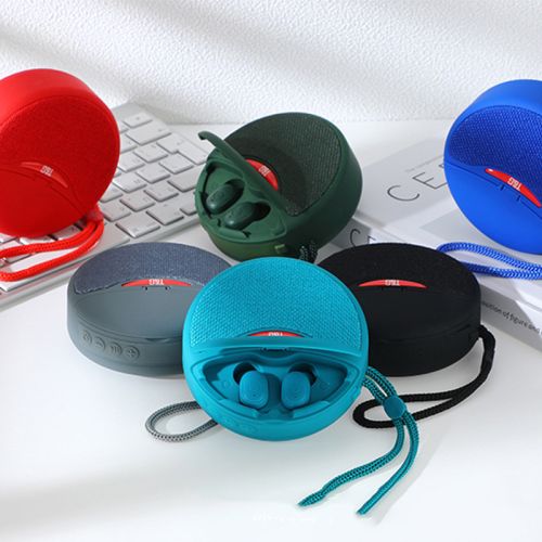 Outdoor Portable Headset Bluetooth Speaker Integrated Wireless  Support FM Radio