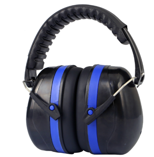 Luxury head mounted sound and noise proof earmuff