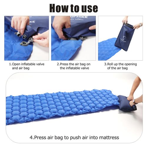 Inflatable Cushion Outdoor Tent Sleeping Pad Single Inflatable Sleeping Pad