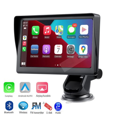 7 IPS Car Smart Screen Wireless Carplay Auto Mobile Phone Projection Navigation